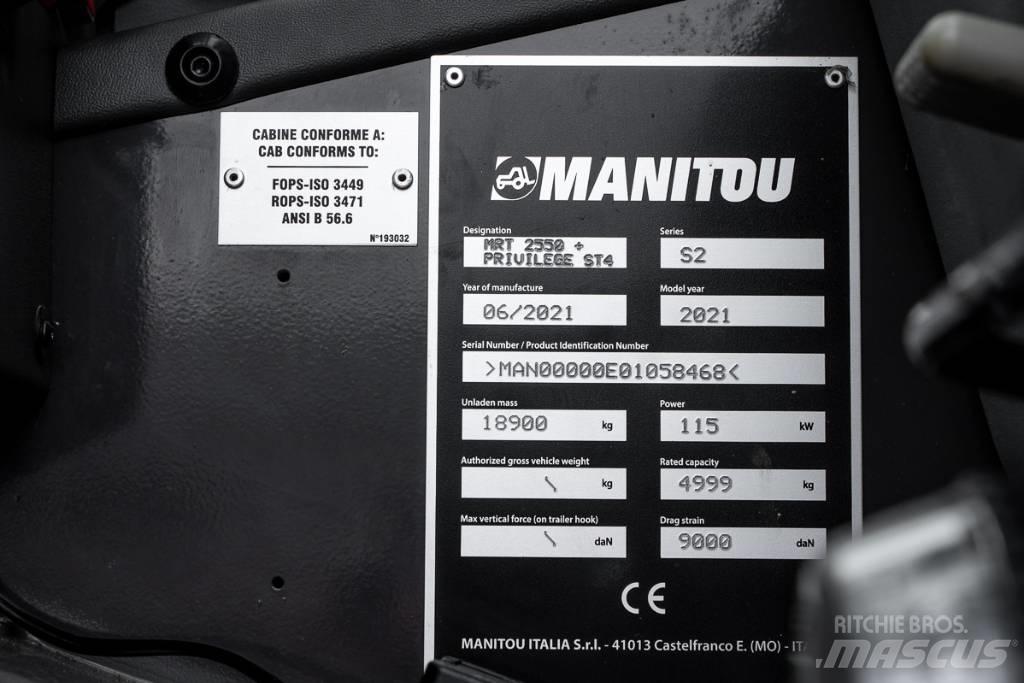Manitou MRT 2550+ Verreikers