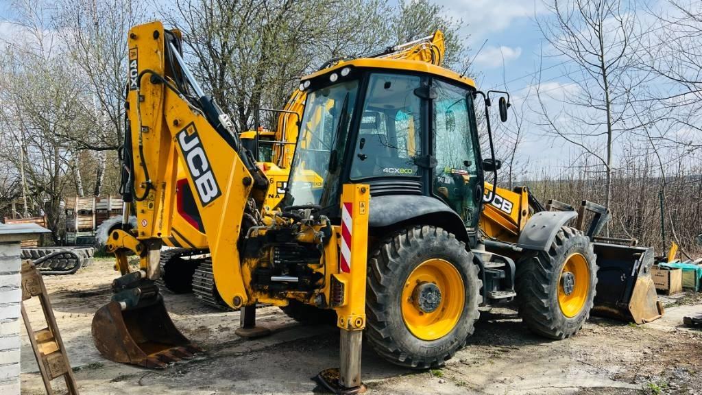 JCB 4 CX Graaf-laadcombinaties