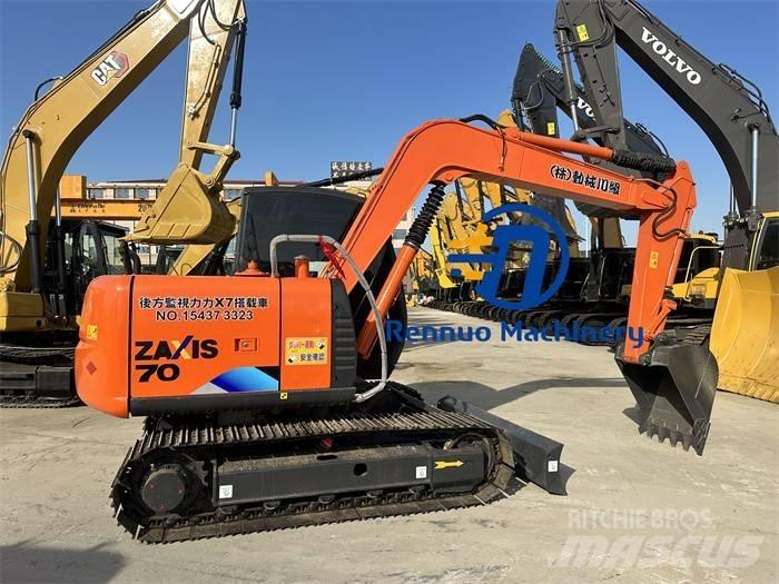 Hitachi ZX70 Rupsgraafmachines