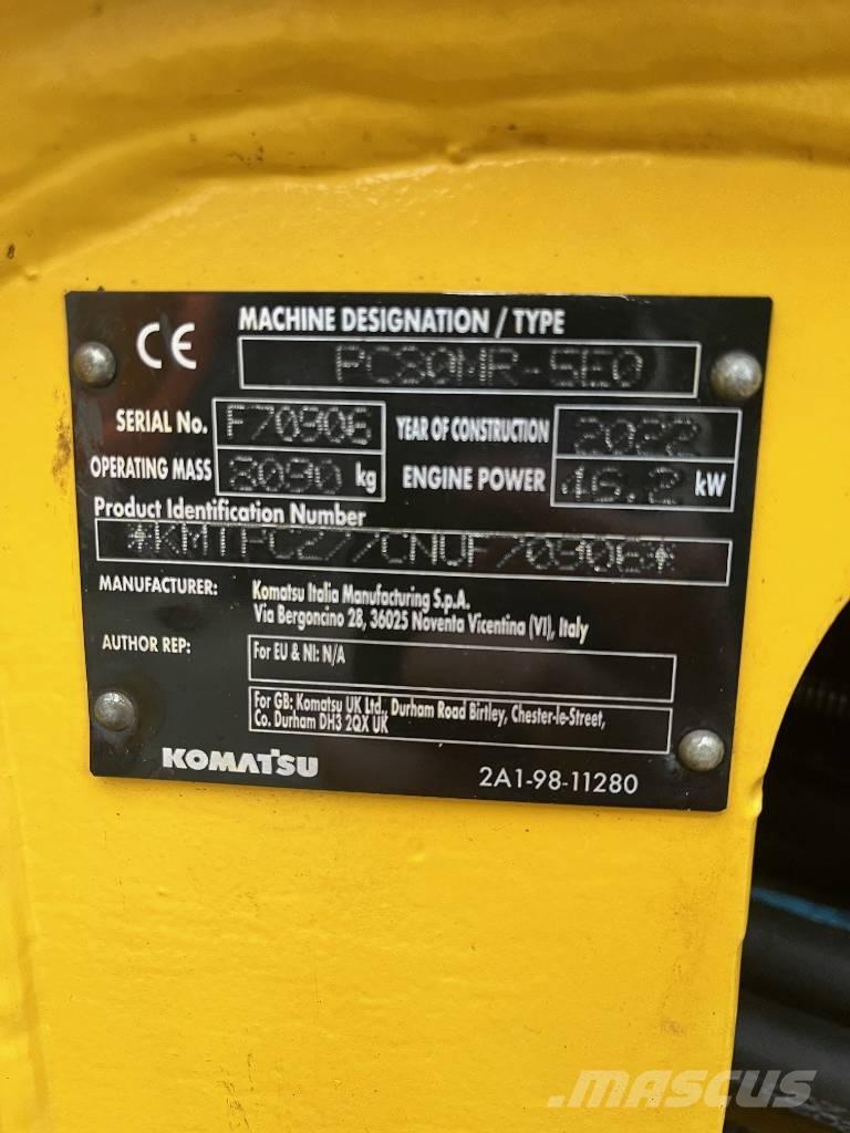 Komatsu PC80MR-5E0 Midigraafmachines 7t - 12t