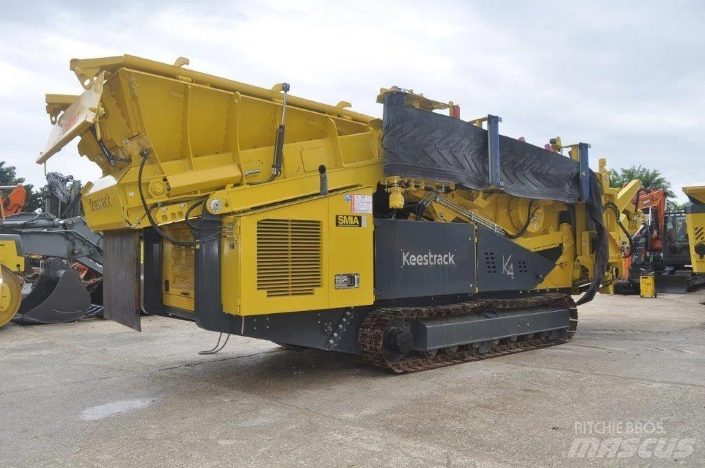 Keestrack k4 Mobiele zeefinstallaties