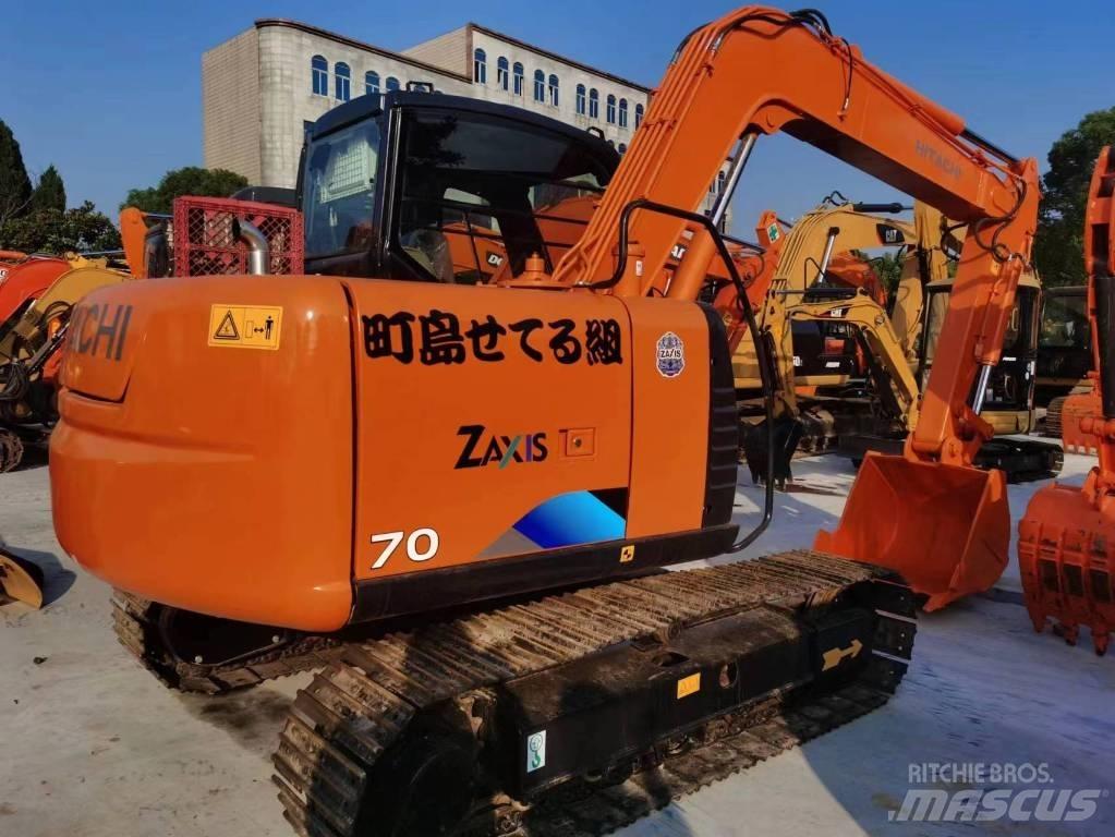 Hitachi ZX 70 Midigraafmachines 7t - 12t