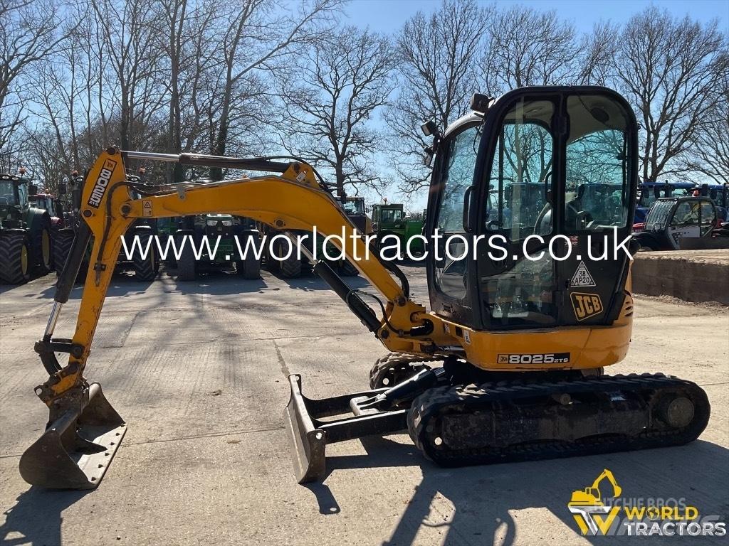 JCB 8025 ZTS Minigraafmachines < 7t