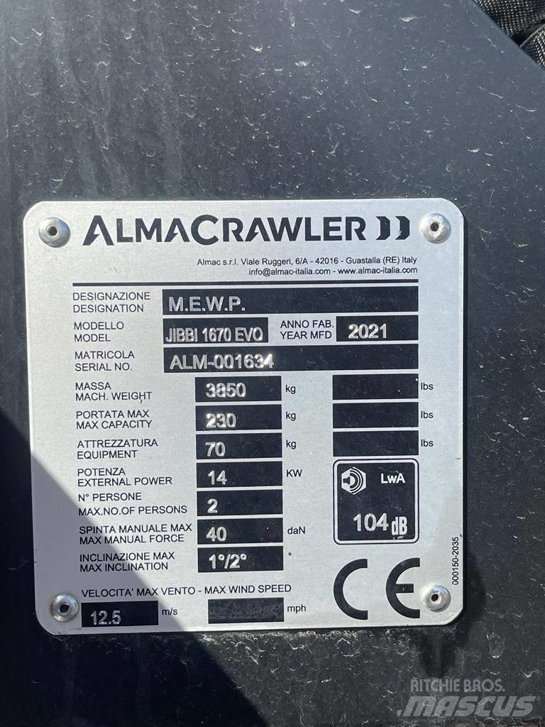 Almac Jibbi 1670 evo Andere liften en hoogwerkers