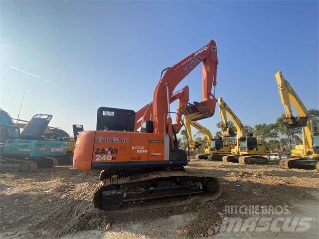 Hitachi ZX240H Rupsgraafmachines