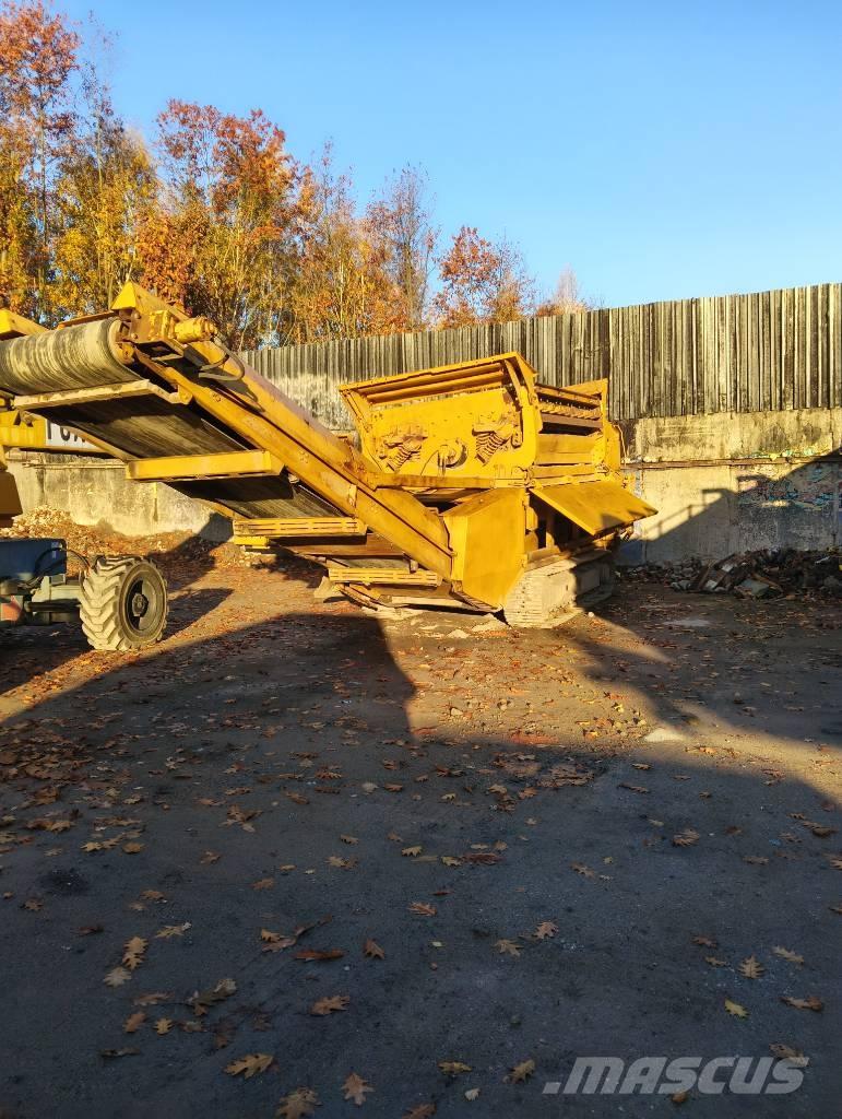 Extec RoboTrac Mobiele zeefinstallaties