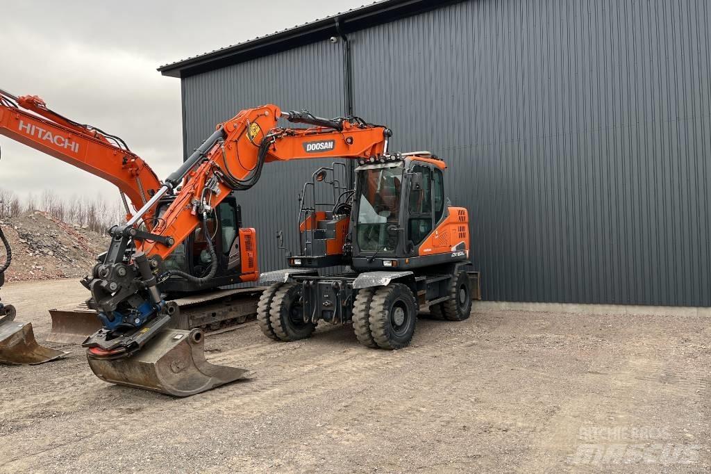 Doosan DX 165 W-5 Wielgraafmachines