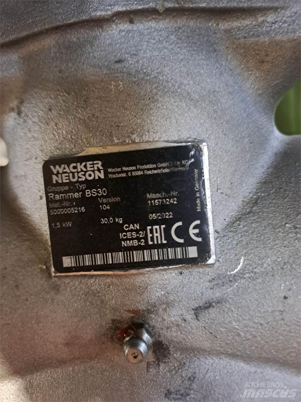 Wacker Neuson BS30 Stampers