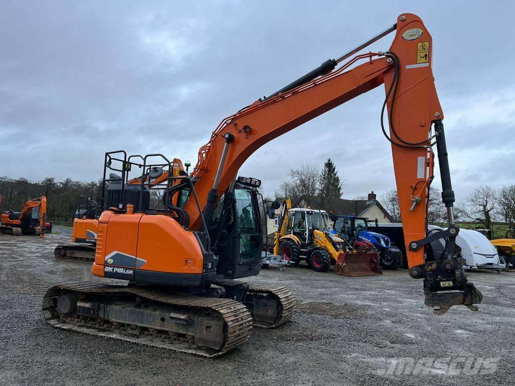Doosan DX140LCR-7 Rupsgraafmachines