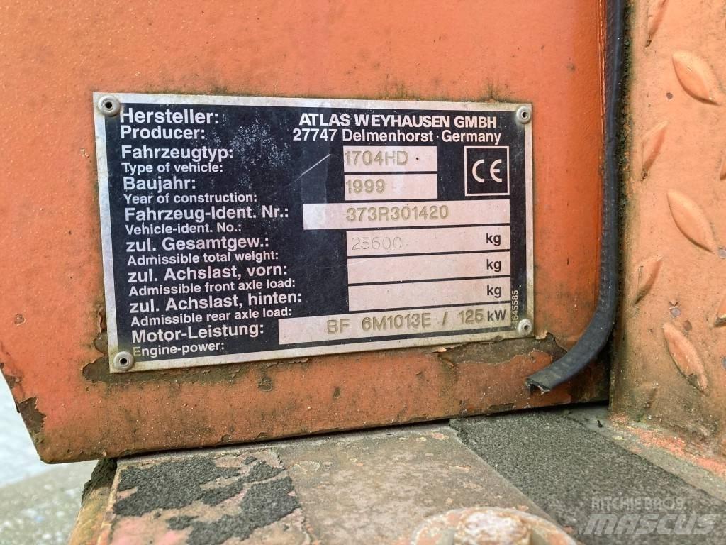 Atlas 1704 HD Rupsgraafmachines