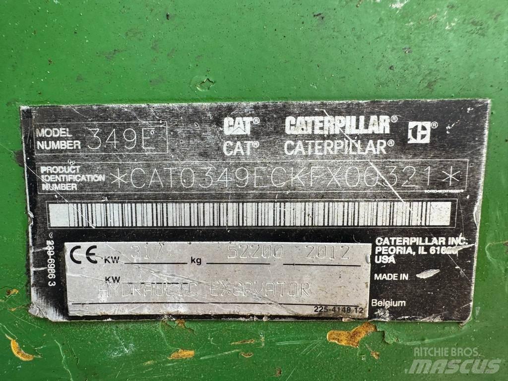 CAT 349E Rupsgraafmachines