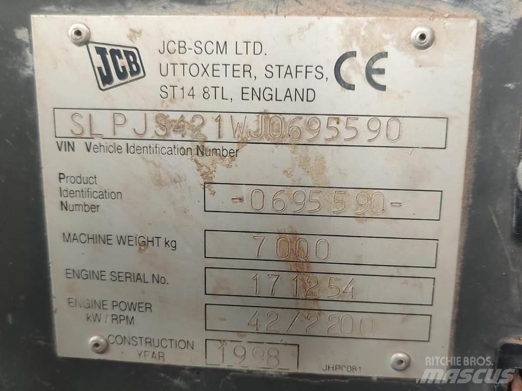 JCB JS70 Midigraafmachines 7t - 12t