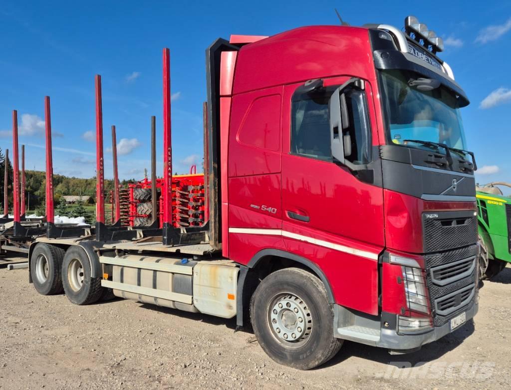 Volvo FH 540 Hout-Bakwagens