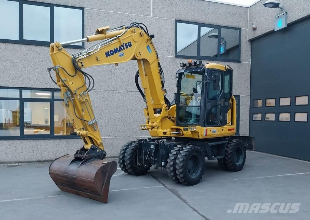 Komatsu PW 98 MR-11 Wielgraafmachines