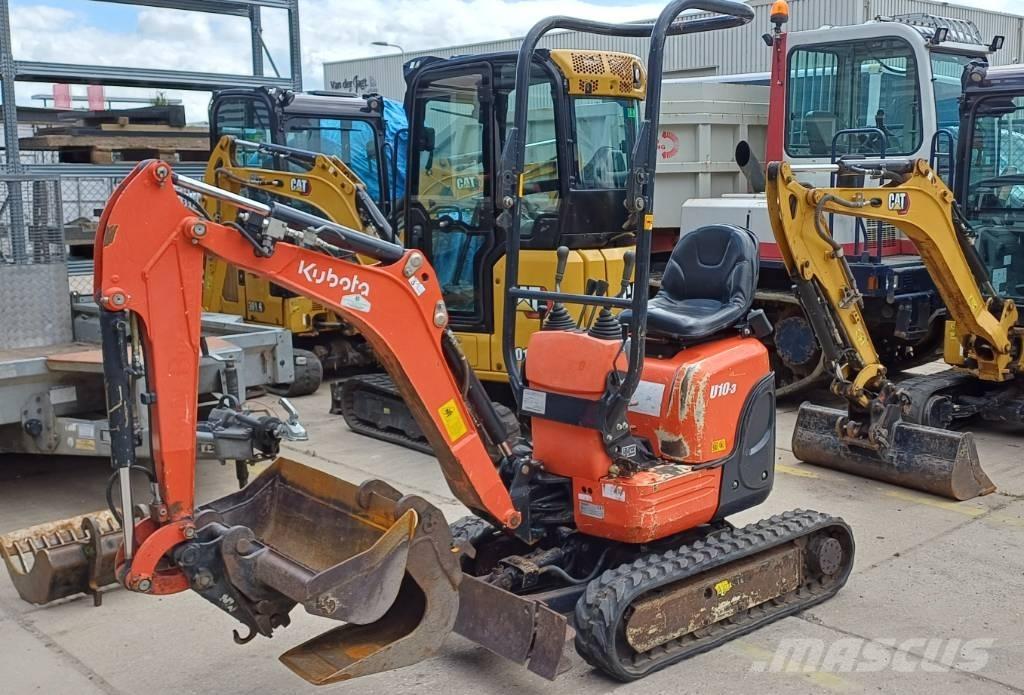 Kubota U 10-3 Minigraafmachines < 7t