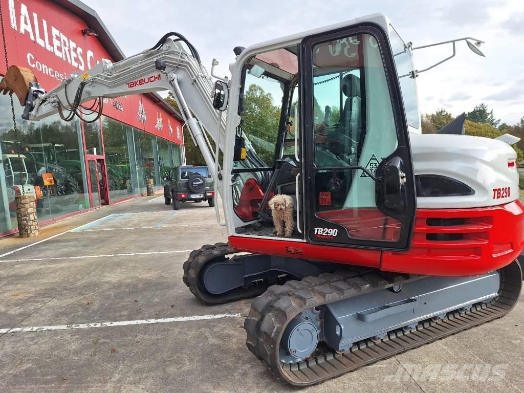 Takeuchi TB 290 Midigraafmachines 7t - 12t
