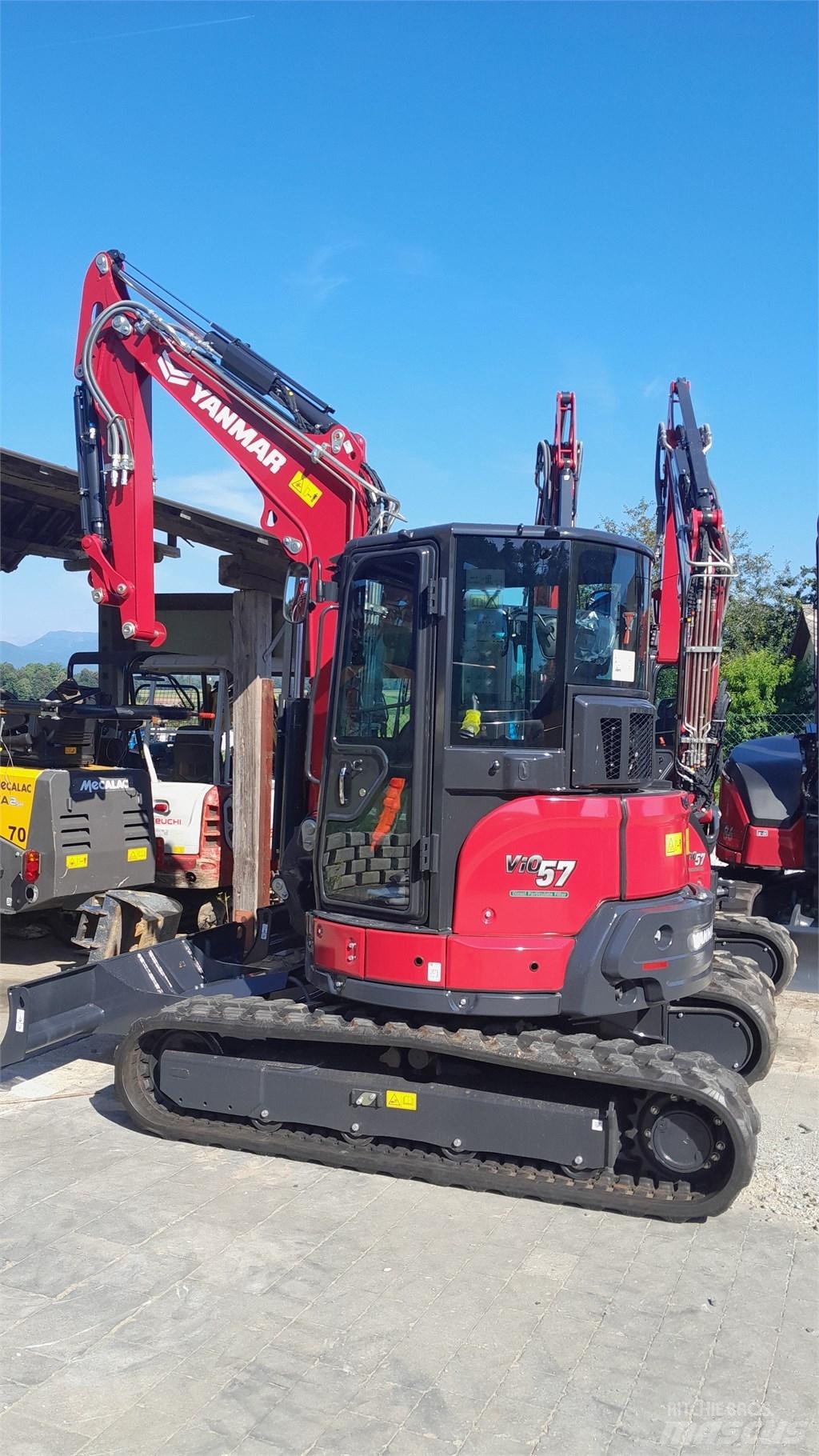 Yanmar VIO57-6B Minigraafmachines < 7t