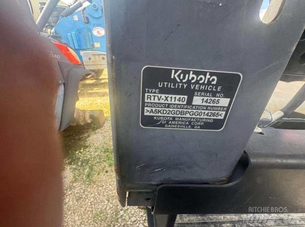 Kubota RTV-X 1140 Utiliteitsmachines
