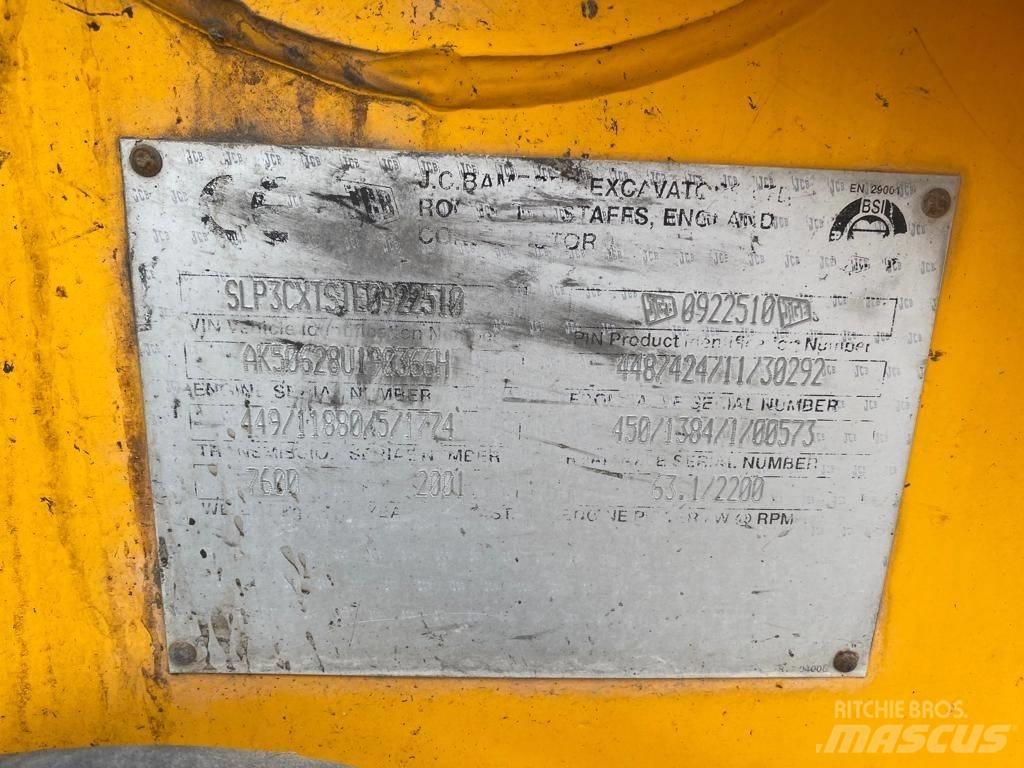 JCB 3 CX Graaf-laadcombinaties