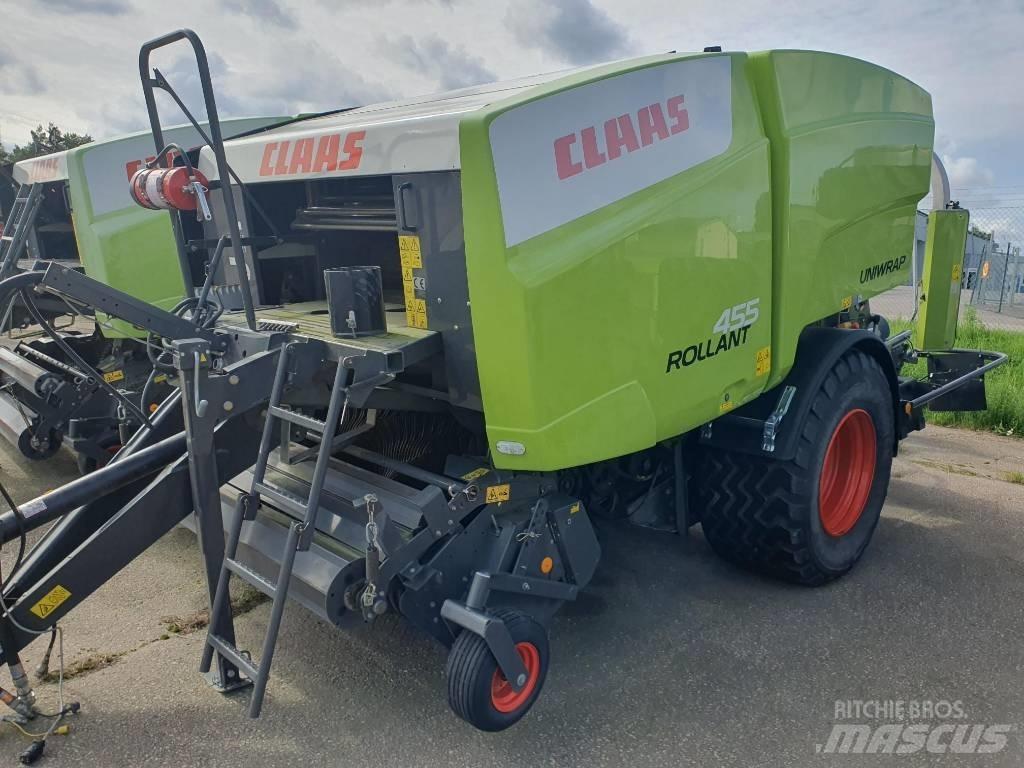 CLAAS 455 UNIWRAP Ronde-balenpersen