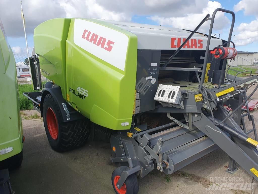 CLAAS 455 UNIWRAP Ronde-balenpersen