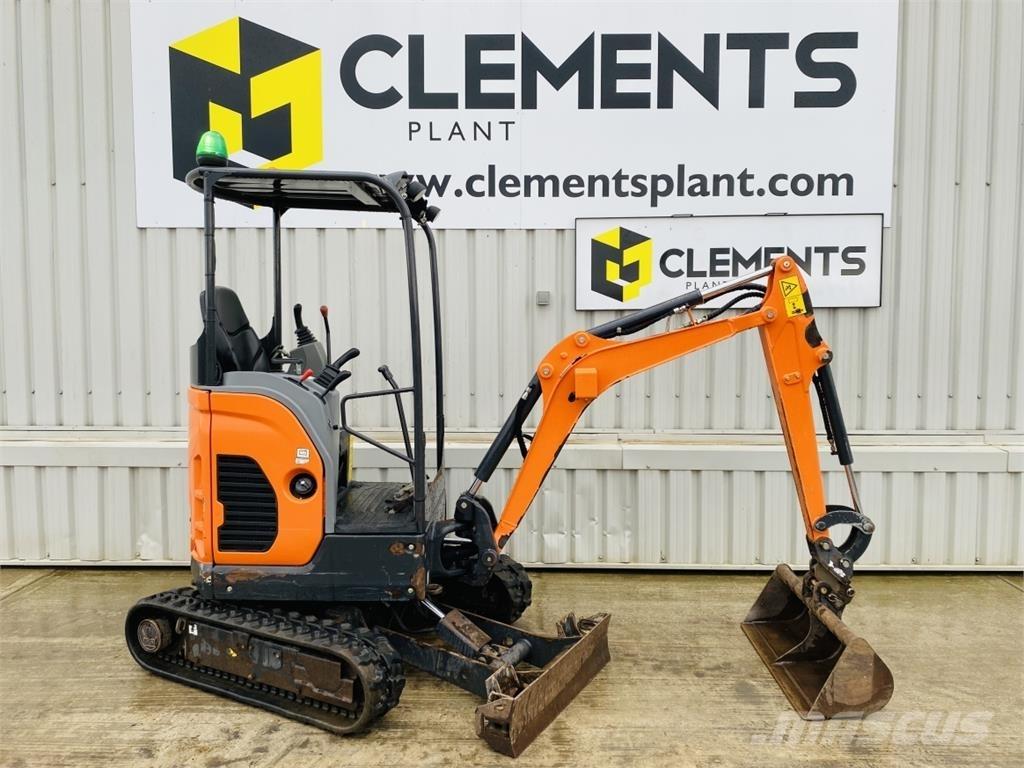 Doosan DX17Z Minigraafmachines < 7t
