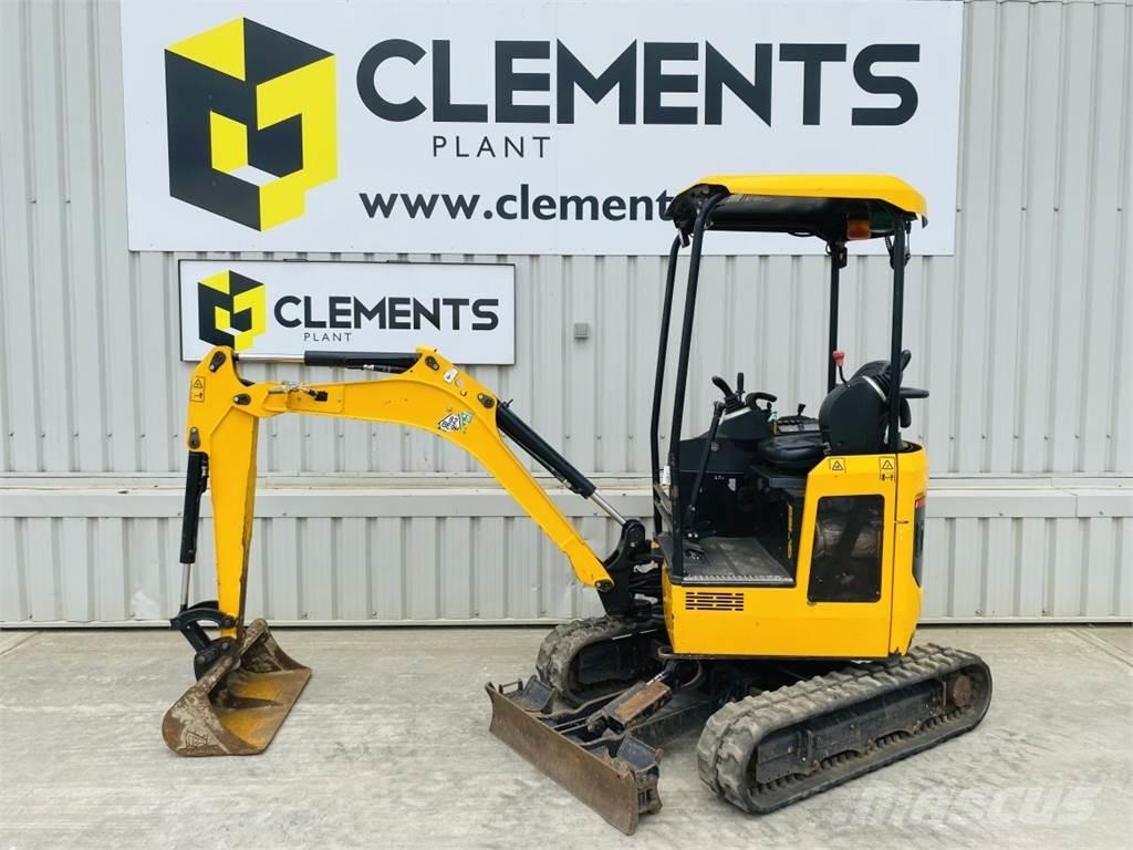 JCB 18Z-1 Minigraafmachines < 7t