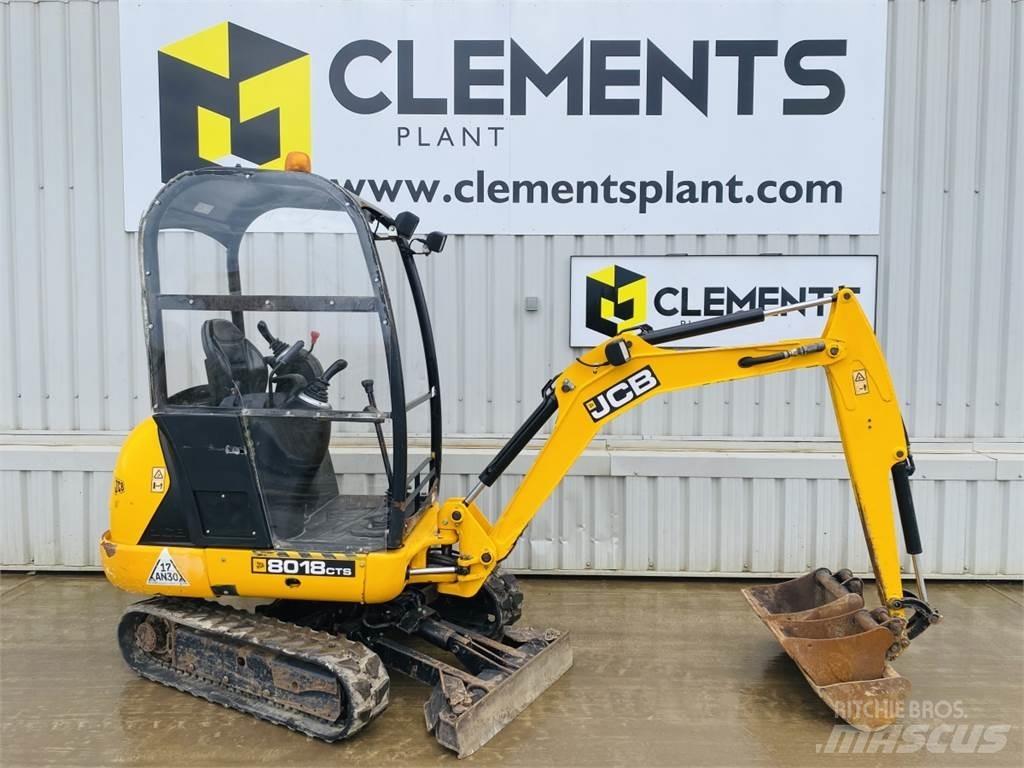 JCB 8018CTS Minigraafmachines < 7t