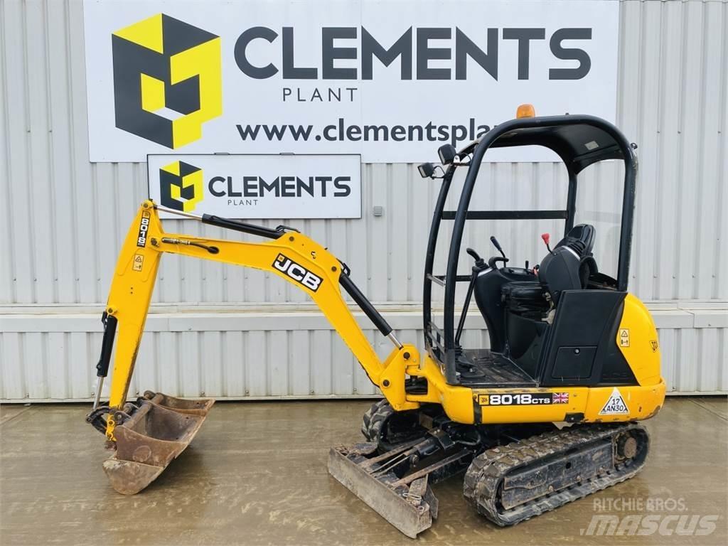 JCB 8018CTS Minigraafmachines < 7t