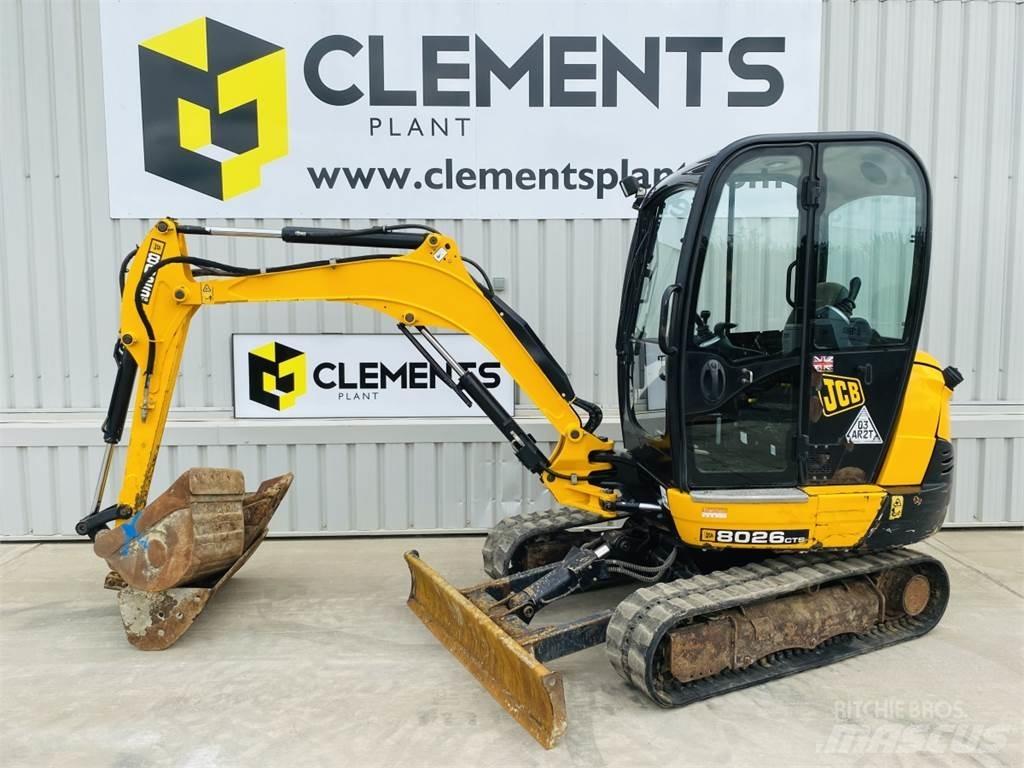 JCB 8026CTS Minigraafmachines < 7t