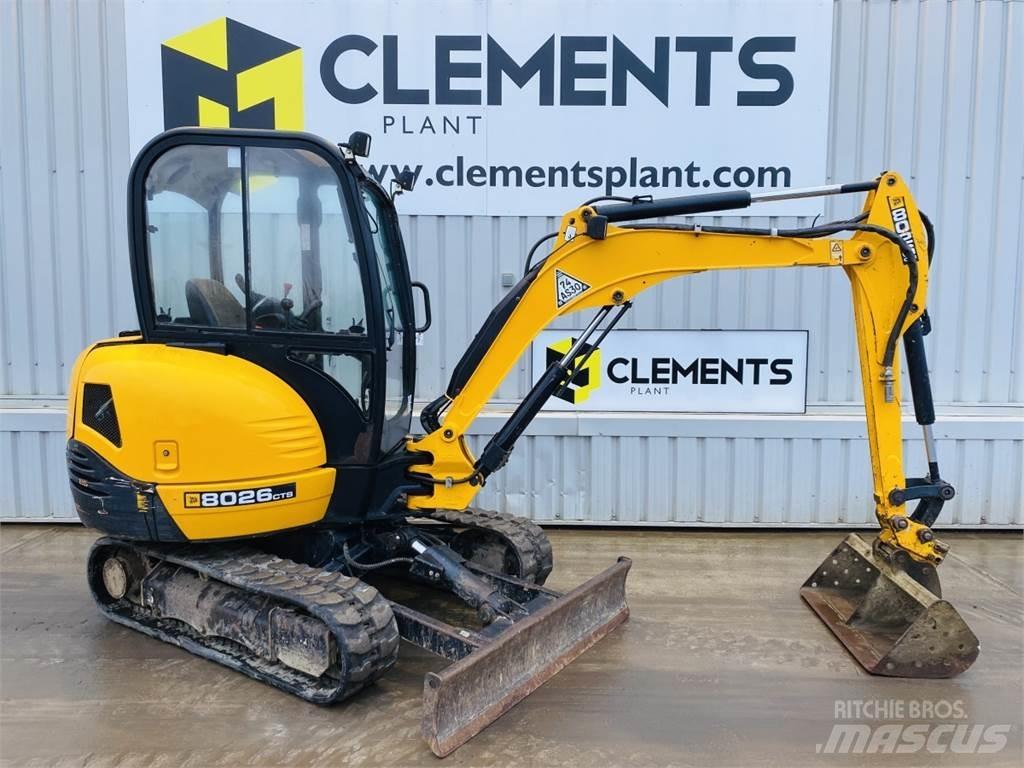 JCB 8026CTS Minigraafmachines < 7t