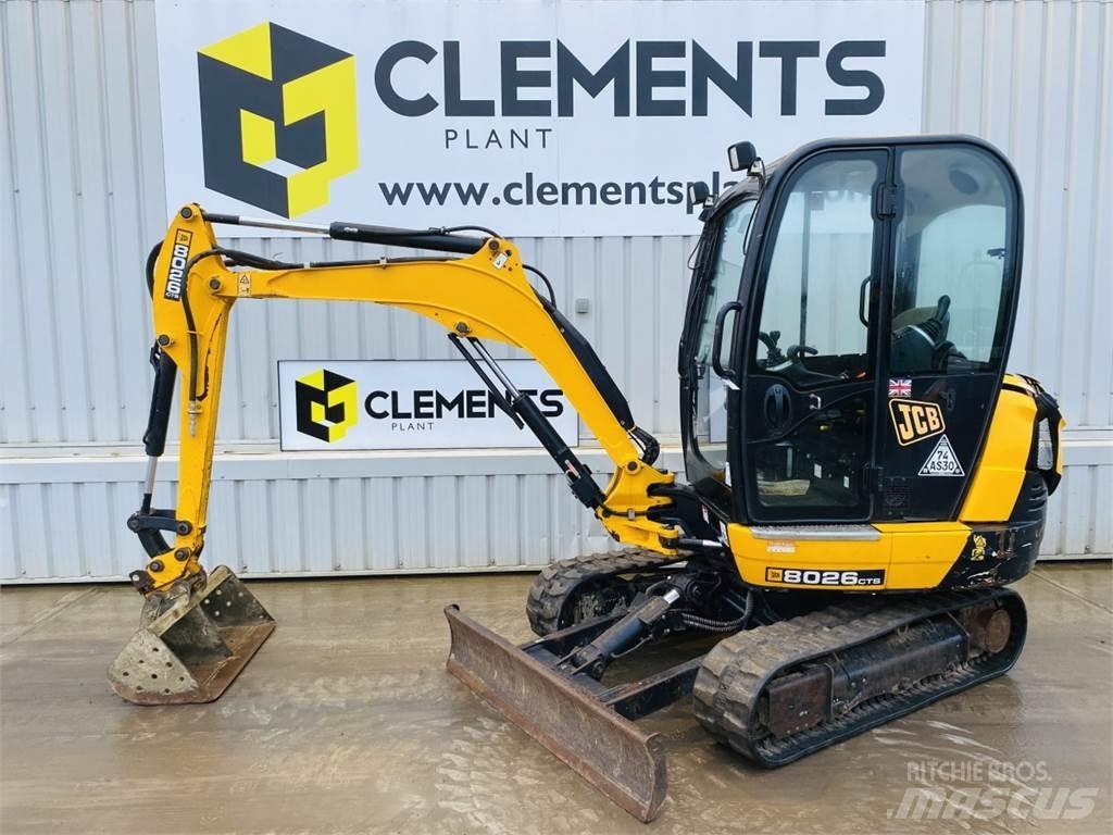 JCB 8026CTS Minigraafmachines < 7t