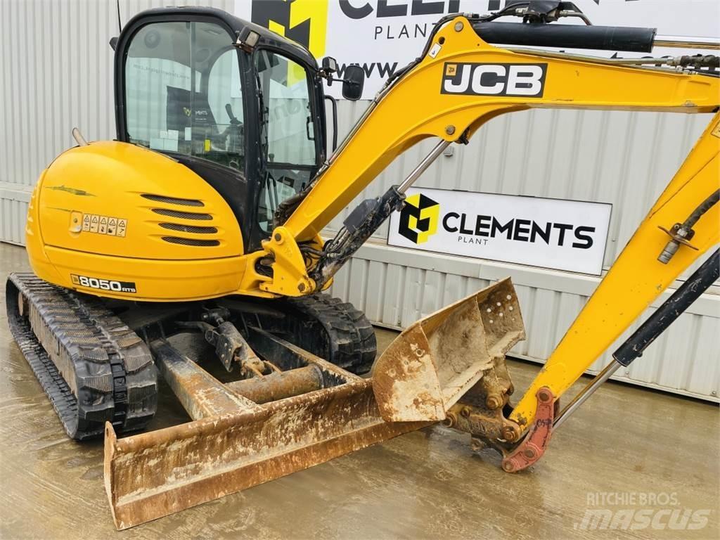 JCB 8050RTS Midigraafmachines 7t - 12t
