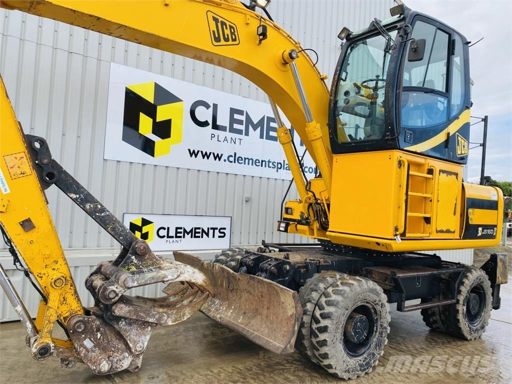 JCB JS160W Rupsgraafmachines