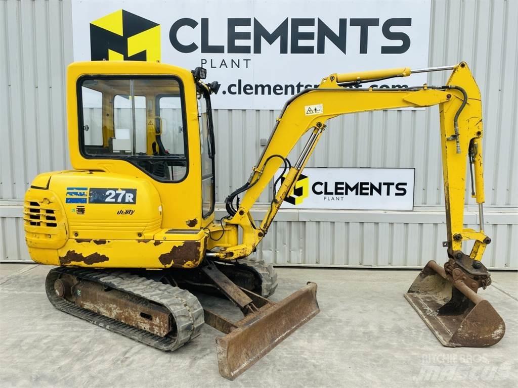 Komatsu PC27R-8 Minigraafmachines < 7t