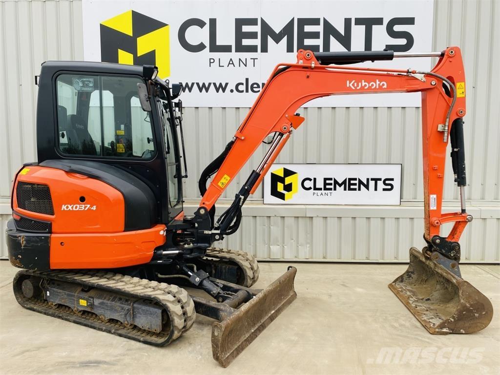 Kubota KX037-4 Minigraafmachines < 7t