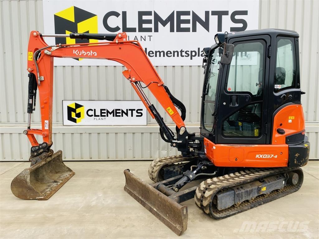 Kubota KX037-4 Minigraafmachines < 7t