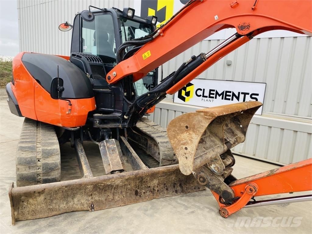 Kubota KX080-4a Midigraafmachines 7t - 12t