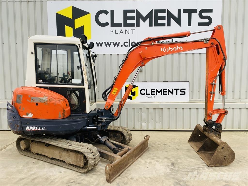 Kubota KX91-3a2 Minigraafmachines < 7t