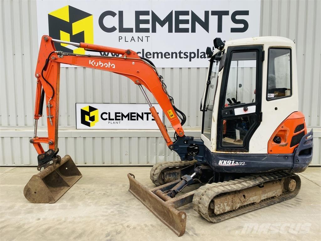 Kubota KX91-3a2 Minigraafmachines < 7t