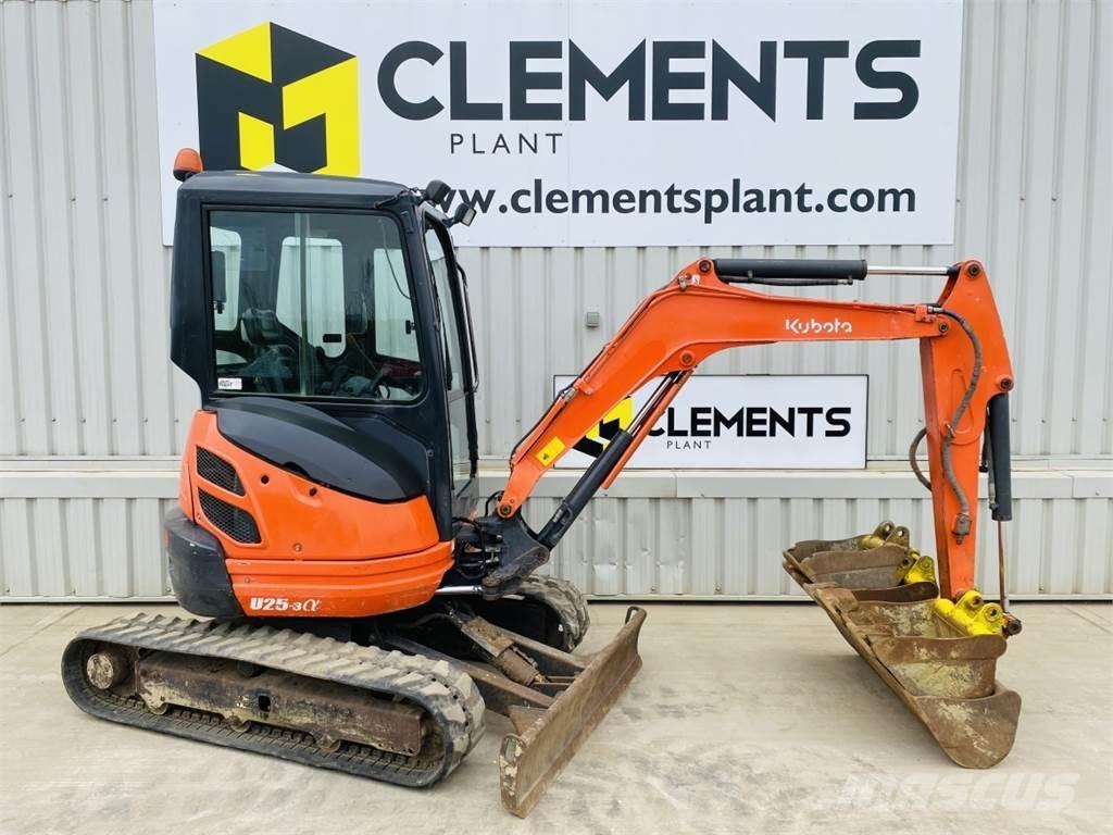 Kubota U25-3EU Minigraafmachines < 7t