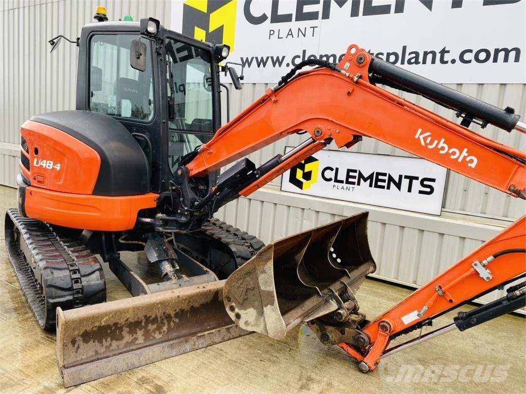 Kubota U48-4 Midigraafmachines 7t - 12t