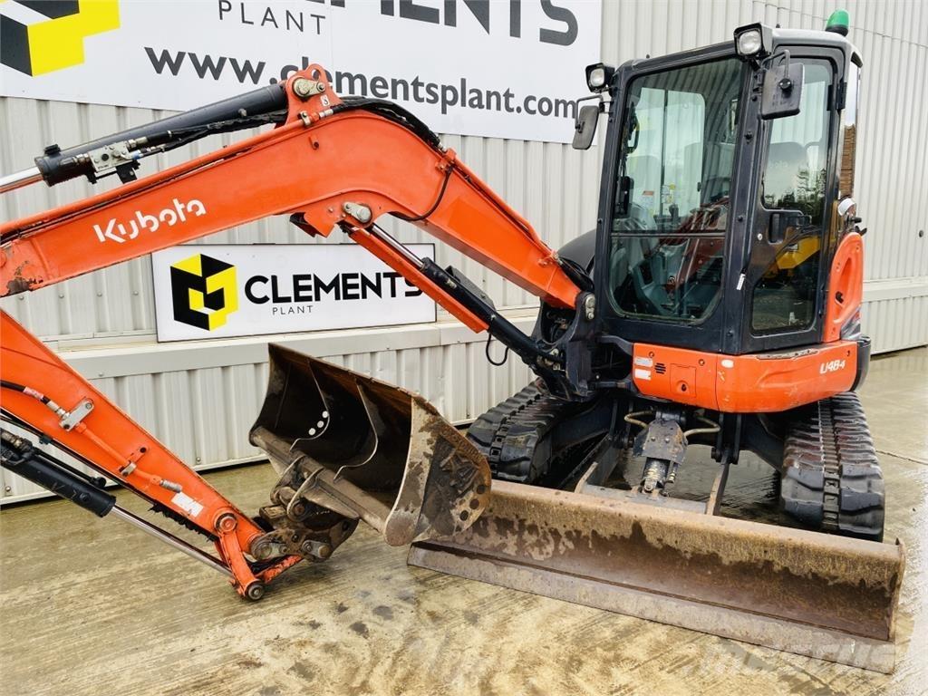 Kubota U48-4 Midigraafmachines 7t - 12t