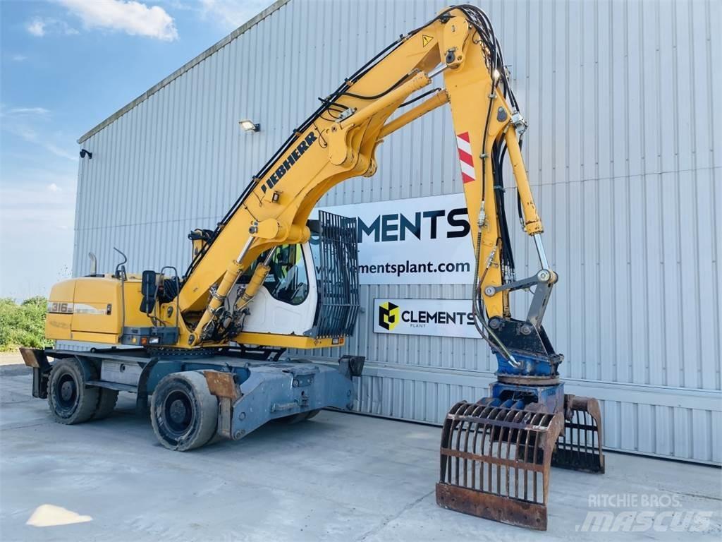Liebherr 316 Rupsgraafmachines