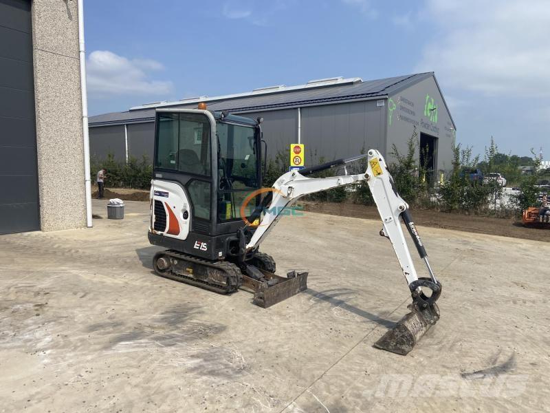 Bobcat E19 Wielgraafmachines