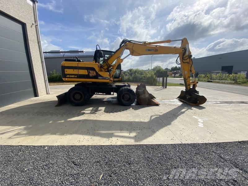 JCB JS145W Wielgraafmachines