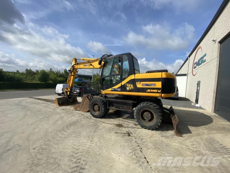 JCB JS145W Wielgraafmachines