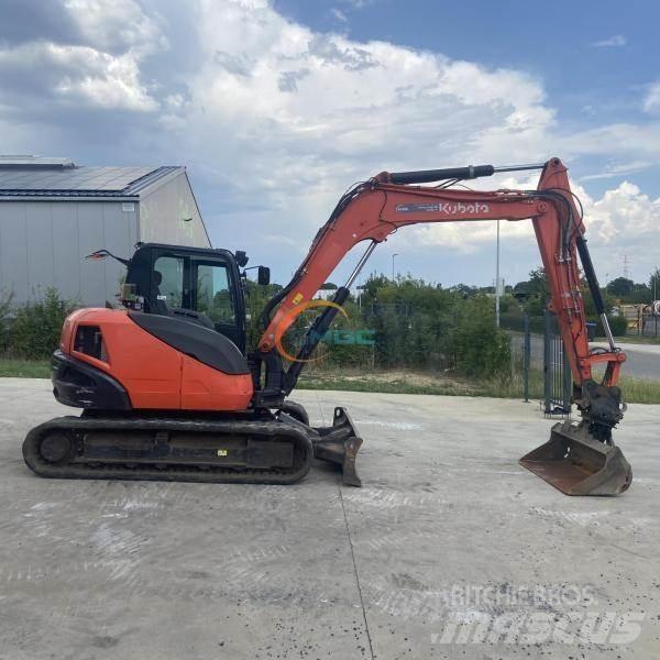 Kubota KX080-4 Wielgraafmachines