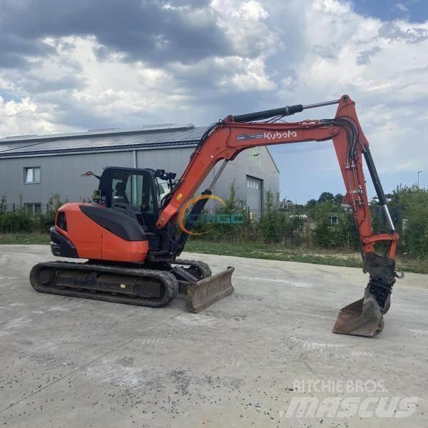 Kubota KX080-4 Wielgraafmachines