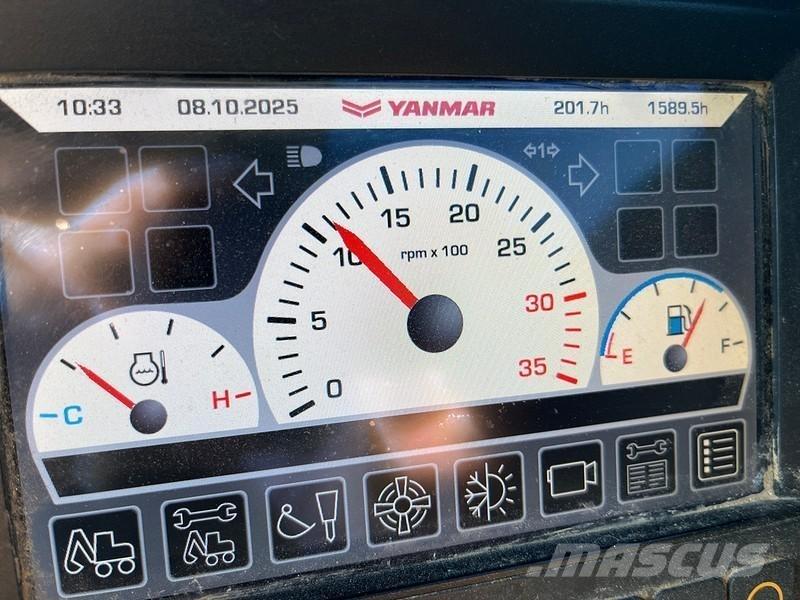Yanmar SV120 Rupsgraafmachines